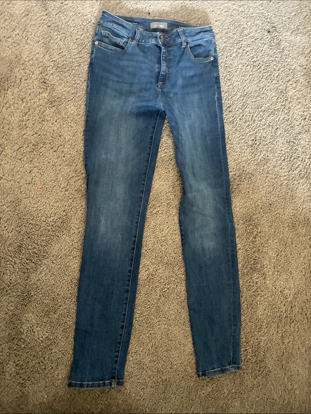 DL1961 Women's Skinny Jeans in Medium Blue